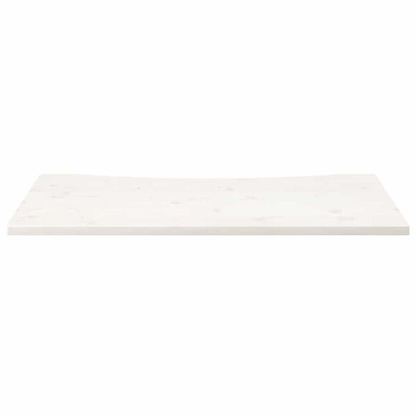 vidaXL Desk Top White 100x60x2.5 cm Solid Wood Pine