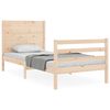 vidaXL Bed Frame without Mattress 100x200 cm Solid Wood