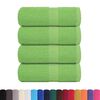 vidaXL Guest Towels "FROGN" 4 pcs Apple Green 30x50 cm 360 gsm