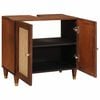 vidaXL Sink cabinet with Shelf Brown 62 x 33 x 58 cm Engineered wood