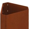 vidaXL Fire Pit Brown 50 x 43 x 52 cm Weathering Steel