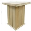 vidaXL Bar Table 75x75x110 cm Impregnated Pinewood