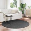 vidaXL Area Rugs Round Anthracite &Oslash; 120 CM