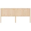 vidaXL Bed Headboard 205.5x4x100 cm Solid Wood Pine