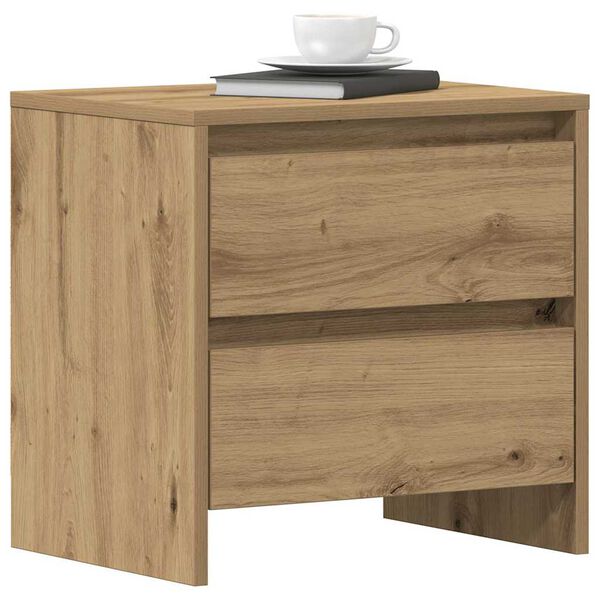 vidaXL Bedside Cabinet Artisan Oak 45 x 34 x 44.5 cm Engineered Wood