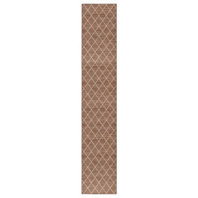 vidaXL Carpet Runner Light Brown 80x600 cm