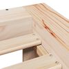 vidaXL Bed Frame without Mattress 90x200 cm Solid Wood Pine