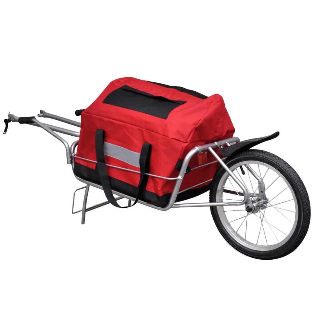 Single wheel bike trailer top