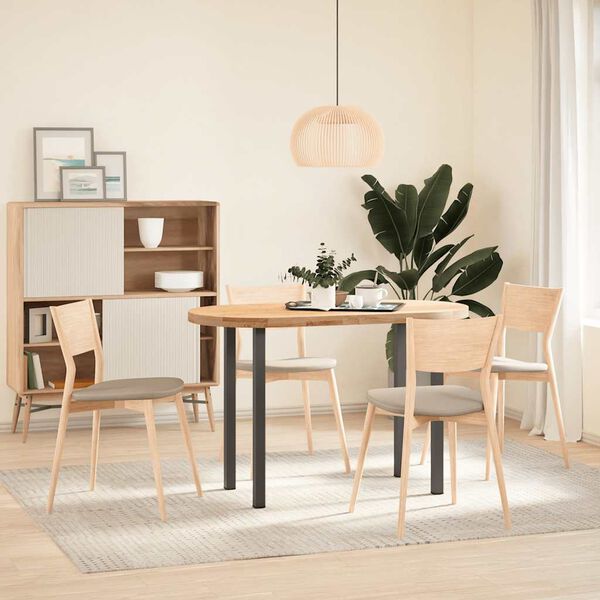 vidaXL Console Table Legs 4 pcs Anthracite 72-74 cm Steel