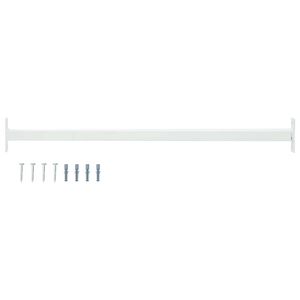 vidaXL Adjustable Window Safety Bar White 710 -1200 mm Steel