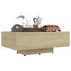 vidaXL Coffee Table Sonoma Oak 85x55x31 cm Engineered Wood