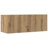 vidaXL 7 Piece TV Cabinet Set Wall-mounted Artisan Oak Engineered Wood
