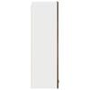 vidaXL Hanging Cabinet Smoked Oak 30 x 31 x 100 cm Engineered Wood
