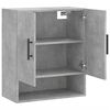 vidaXL Wall Cabinet Concrete Grey 60x31x70 cm Engineered Wood