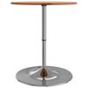 vidaXL Bar Table Ø60x89.5 cm Solid Wood Beech
