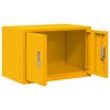 vidaXL Storage Cabinet Mustard Yellow 60 x 40 x 40 cm Steel