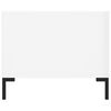 vidaXL Coffee Table High Gloss White 102x50x40 cm Engineered Wood