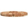 vidaXL Table Top Round &Oslash;50x4 cm Solid Wood Acacia