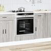 vidaXL Oven Cabinet Porto Grey Sonoma Engineered Wood