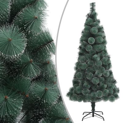 vidaXL Artificial Pre-lit Christmas Tree with Stand Green 150 cm PET