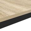 vidaXL Coffee Table Sonoma 40 x 40 x 36 cm Engineered Wood