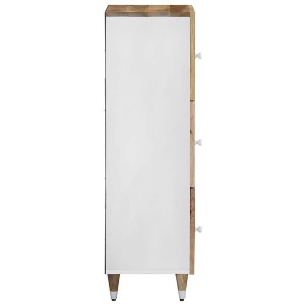 vidaXL Highboard 40x33.5x110 cm Solid Wood Mango