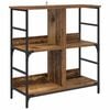 vidaXL Bookshelf Old wood Engineered wood