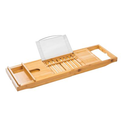 HI Bamboo Adjustable Bath Tray (70-105)x22x4 cm
