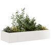 vidaXL Planter 200x80x40 cm Stainless Steel