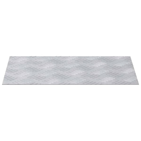 vidaXL Stair Tread Rectangular 4 pcs Silver 40 x 30 cm Aluminium