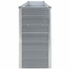 vidaXL Raised Garden Bed 320x40x77 cm Galvanised Steel Grey