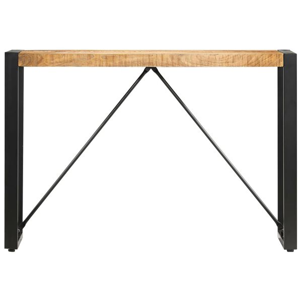 vidaXL Console Table 110x35x76 cm Solid Mango Wood