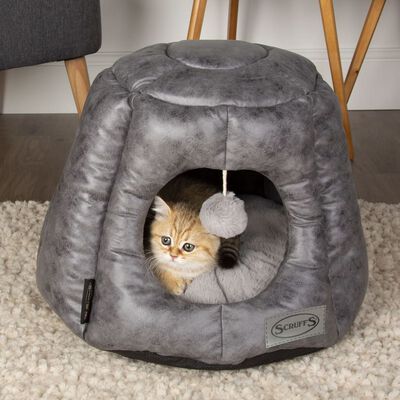 Scruffs & Tramps Cat Bed Knightsbridge 48x38 cm Grey
