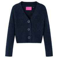 Kids' Cardigan Knitted Navy 92