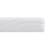 vidaXL Mattress White 200 x 200 cm Gel Memory Foam
