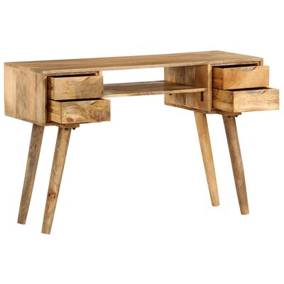 vidaXL Writing Desk Solid Mango Wood 115x47x76 cm