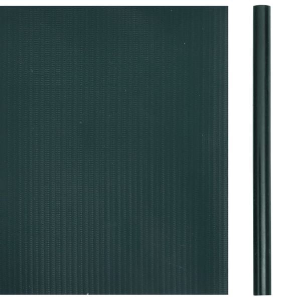 vidaXL Garden Privacy Screen PVC 35x0.19 m Matte Green