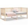vidaXL Day Bed without Mattress 90x190 cm Single Solid Wood Pine
