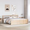 vidaXL Bed Frame with Headboard without Mattress 200x200 cm