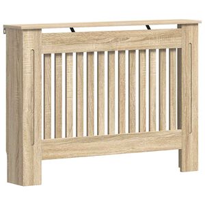 vidaXL Radiator Cover 112x19x81.5 cm Engineered Wood