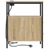 vidaXL Bedside Cabinet Sonoma Oak 30 x 48 x 61 cm Engineered Wood