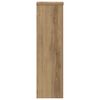 vidaXL Plant Stand 2pcs Artisan Oak 17x17x60 cm Engineered Wood