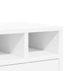 vidaXL Printer Stand White 40x32x22,5 cm Engineered Wood
