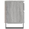 vidaXL Bedside Cabinet Grey Sonoma 40x35x50 cm Engineered Wood