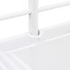 vidaXL Kids'Loft Bed Frame White 90 x 200 cm Steel