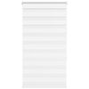 vidaXL Zebra Blind White 90x150 cm Fabric Width 85.9 cm Polyester
