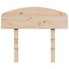 vidaXL Headboard 75 cm Solid Wood Pine