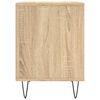 vidaXL Bedside Cabinet Sonoma Oak 40x35x50 cm Engineered Wood