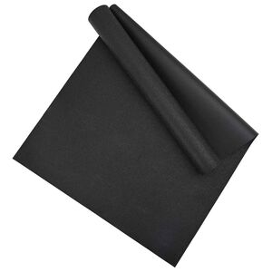vidaXL Sport Protection Mat Black 180 x 75 x 0.6 cm PVC