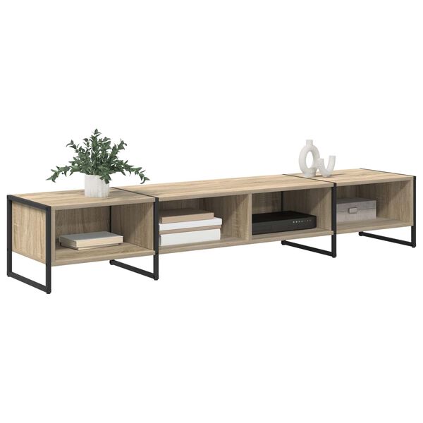 vidaXL TV Cabinet Sonoma 170.5 x 36 x 30.5 cm Engineered Wood